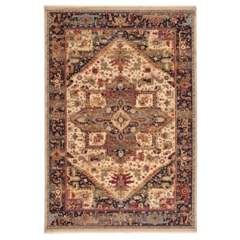 Covor lana 100% Antique 2886-1-53555, 120 x 145 cm, maro/bej, clasic Covor lana 100% Antique 2886-1-53555, 120 x 145 cm, maro/bej, clasic