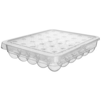 Cutie pentru 30 oua cu capac Orion, Transparenta Cutie pentru 30 oua cu capac Orion, Transparenta