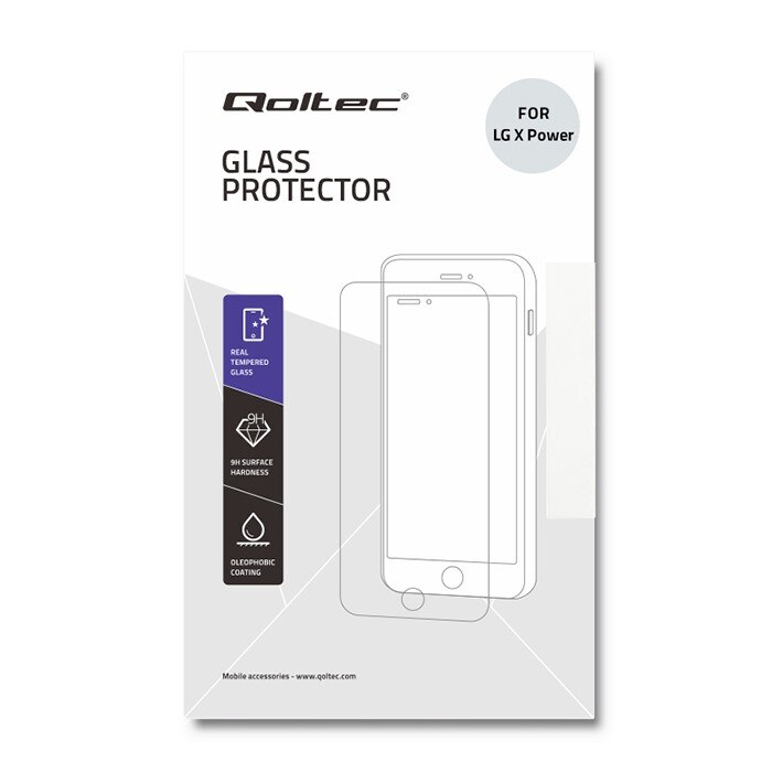 Folie de Sticla pentru LG X Power Qoltec, 9H