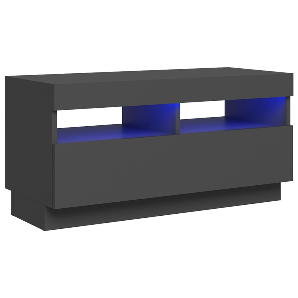Comoda TV vidaXL, PAL, 80 x 35 x 40 cm, Gri