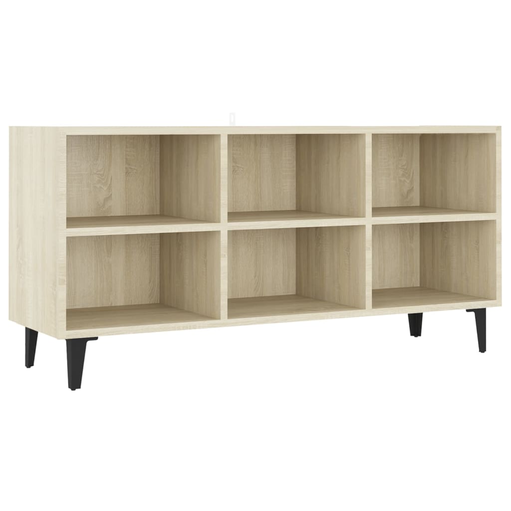 Comoda. TV vidaXL, PAL, 103.5 x 30 x 50 cm, Maro