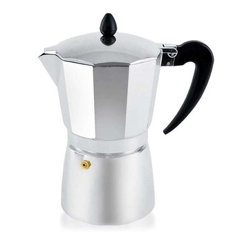 Cafetiera din aluminiu Orion, 0.3 l, Argintiu Cafetiera din aluminiu Orion, 0.3 l, Argintiu