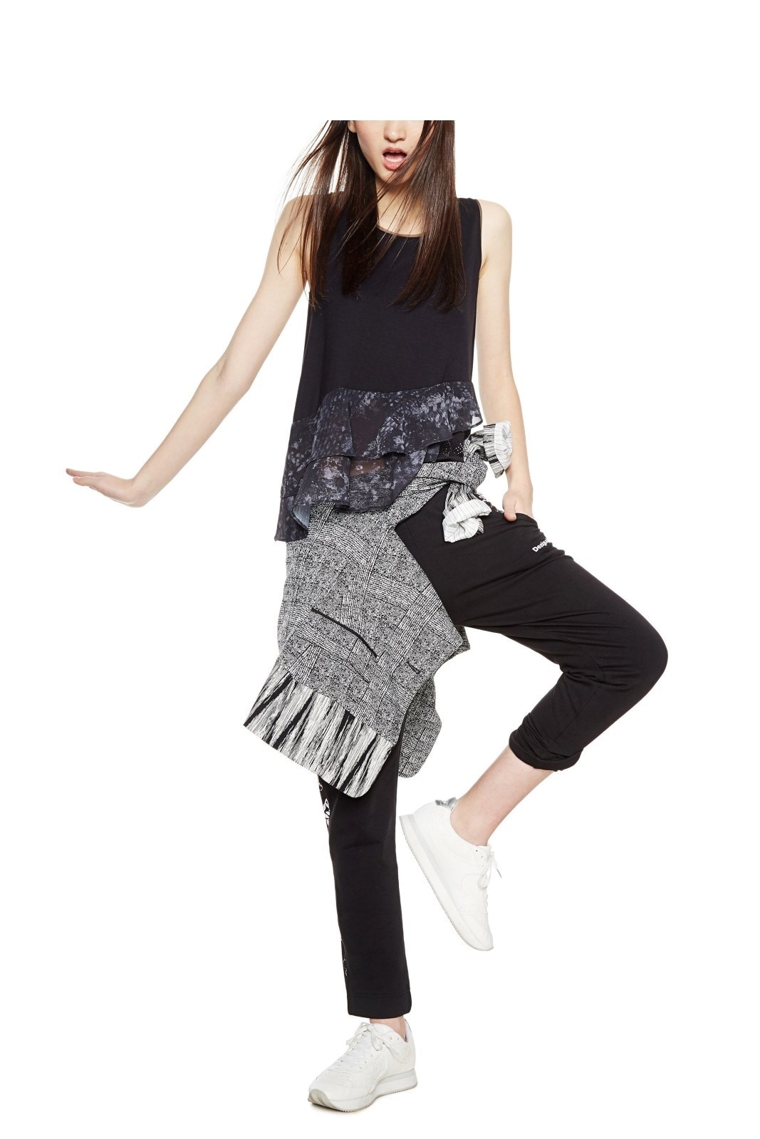 Top cu Volane, Desigual 