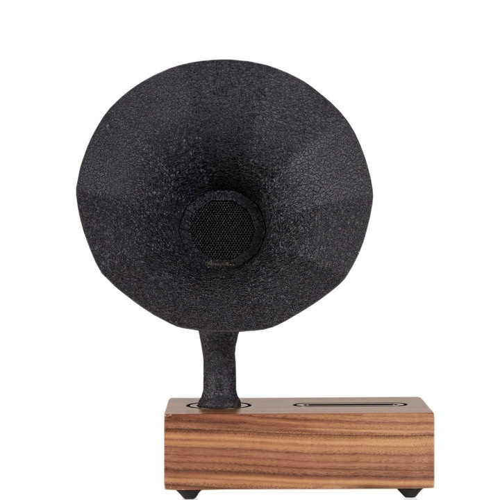 Amplificator Smartphone Acoustibox WALNUT, 24.5 x 15 x 40 cm