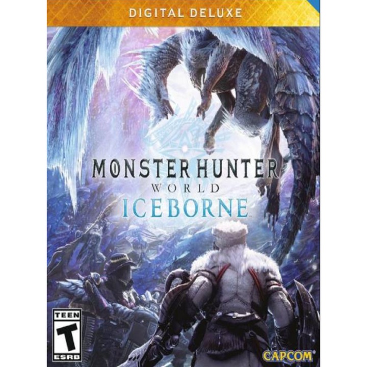 Игра Monster Hunter World Iceborne Digital Deluxe издание Dlc за PC Електронна доставка
