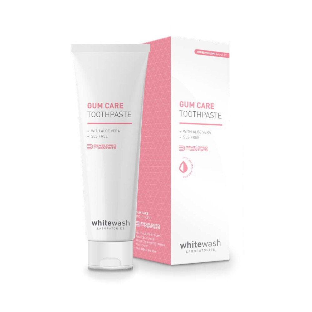 Pasta de dinti pentru protejarea gingiilor, cu Aloe Vera, WhiteWash, 75 ml