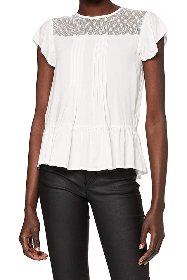 Tricou dama 'Lelly' Only, alb, 40 EU