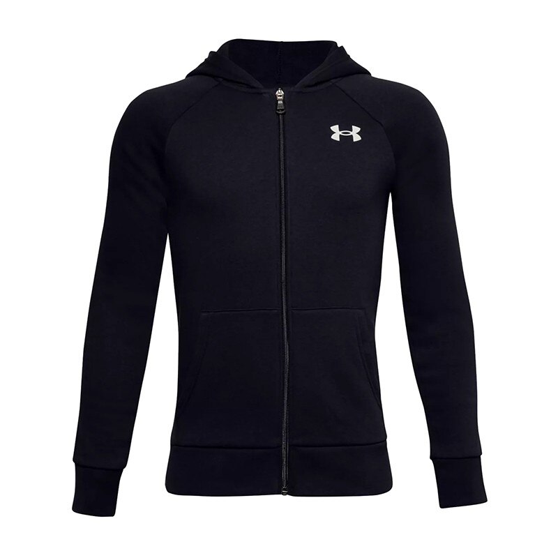 Hanorac Under Armour Rival JR 1357613-001, Baieti, Negru