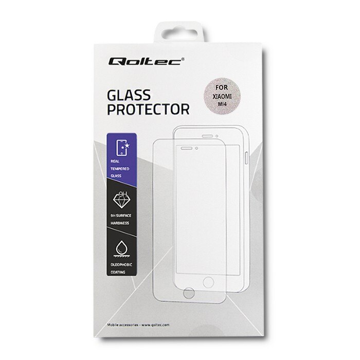Folie de Sticla pentru Xiaomi Mi 4 Qoltec, 9H