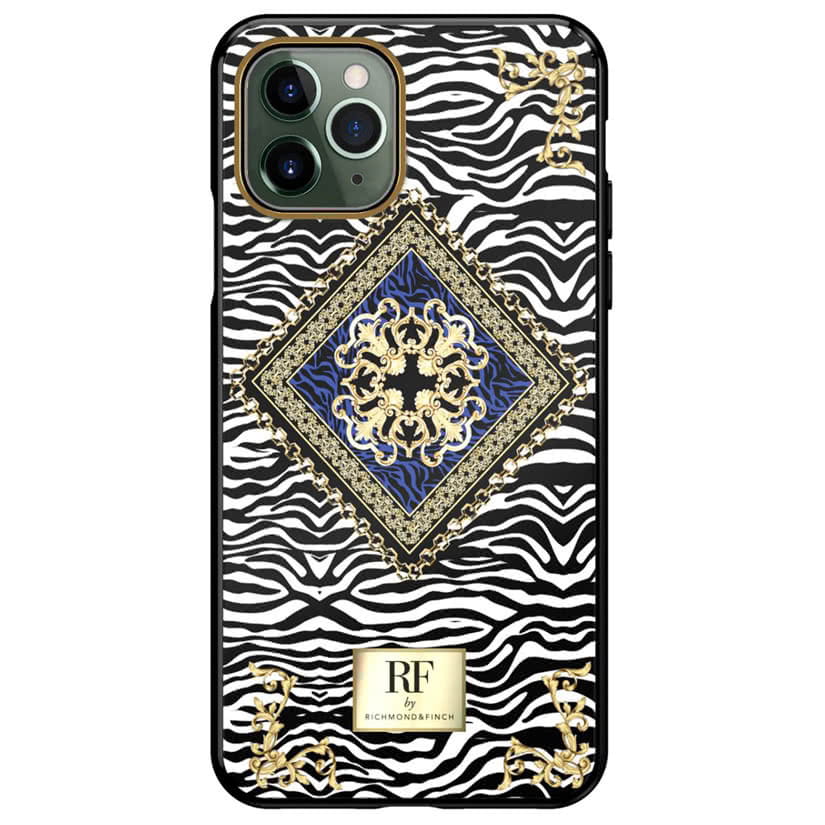 Husa Richmond & Finch, Compatibila cu iPhone 11 Pro Max, Zebra, Multicolor