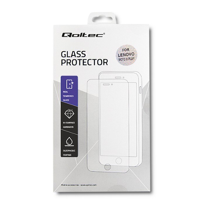 Folie de Sticla pentru Lenovo Moto X Play Qoltec, 9H