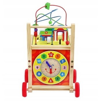 Premergator cu centru de activitati, Zola®, 4 planse, multicolor, din lemn, cu activitati care dezvolta inteligenta copilului Premergator cu centru de activitati, Zola®, 4 planse, multicolor, din lemn, cu activitati care dezvolta inteligenta copilului