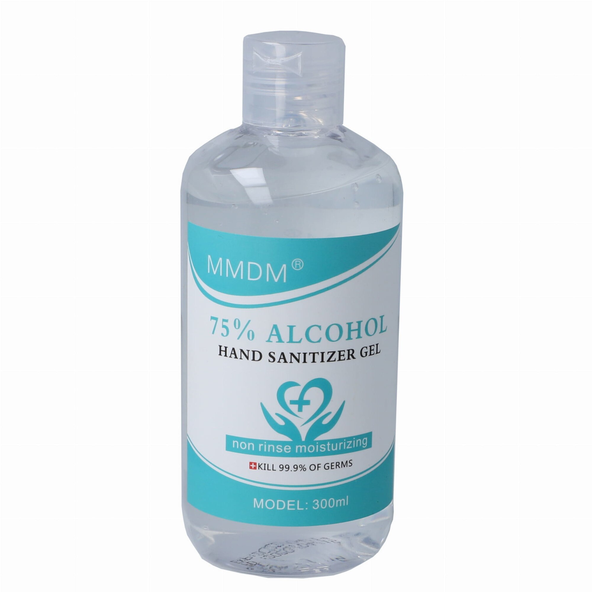 Gel dezinfectant pentru maini XQISIT, Efect antibacterian, 75% alcool, 300 ml, Transparent