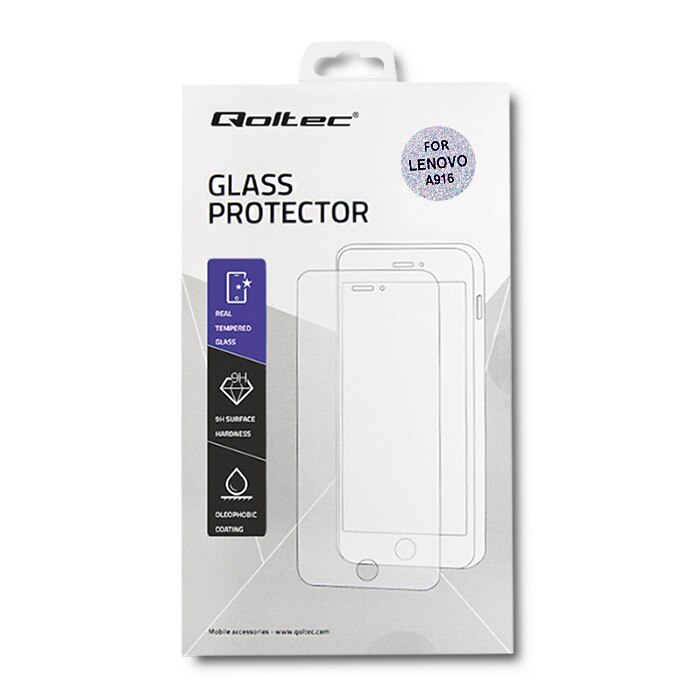 Folie de Sticla pentru Lenovo A916 Qoltec, 9H