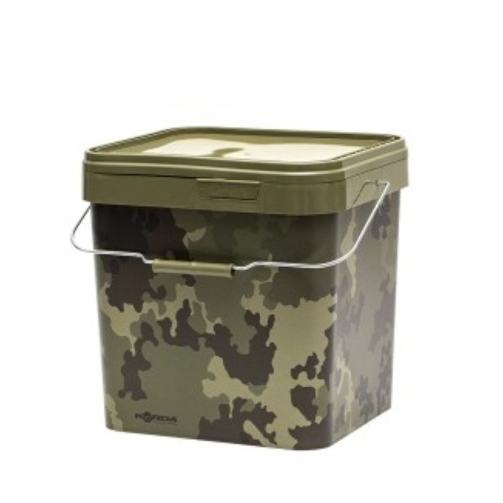 Galeata pentru pescuit, plastic, kaki, KORDA Compac