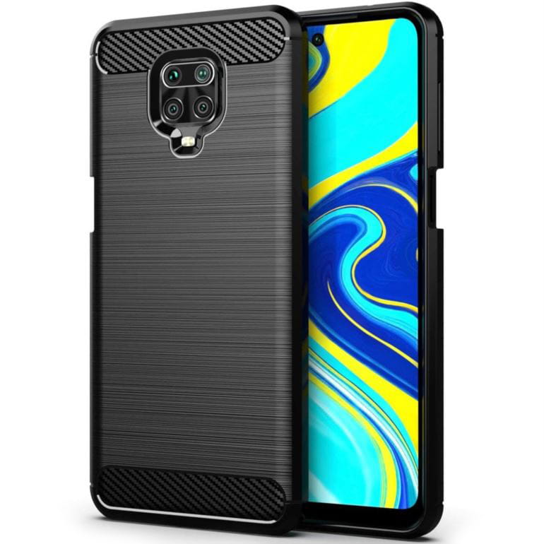 Husa de protectie pentru Xiaomi Redmi Note 9S / 9 Pro / 9 Pro Max, TPU, Negru