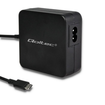 Incarcator pentru Laptop Qoltec, 5-20.3 V, 2-3.25 A, 65 W, USB-C Incarcator pentru Laptop Qoltec, 5-20.3 V, 2-3.25 A, 65 W, USB-C