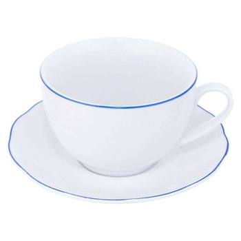 Set ceasca / farfurie Orion, Portelan, 0.28 L, Alb Set ceasca / farfurie Orion, Portelan, 0.28 L, Alb