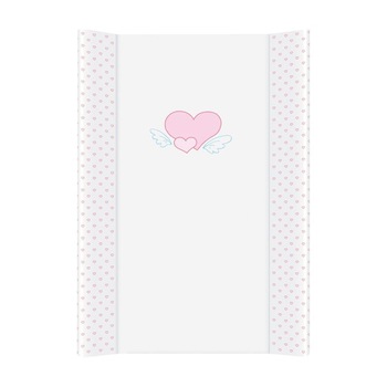 Saltea de infasat cu intaritura Inimioare 80x50 cm Saltea de infasat cu intaritura Inimioare 80x50 cm