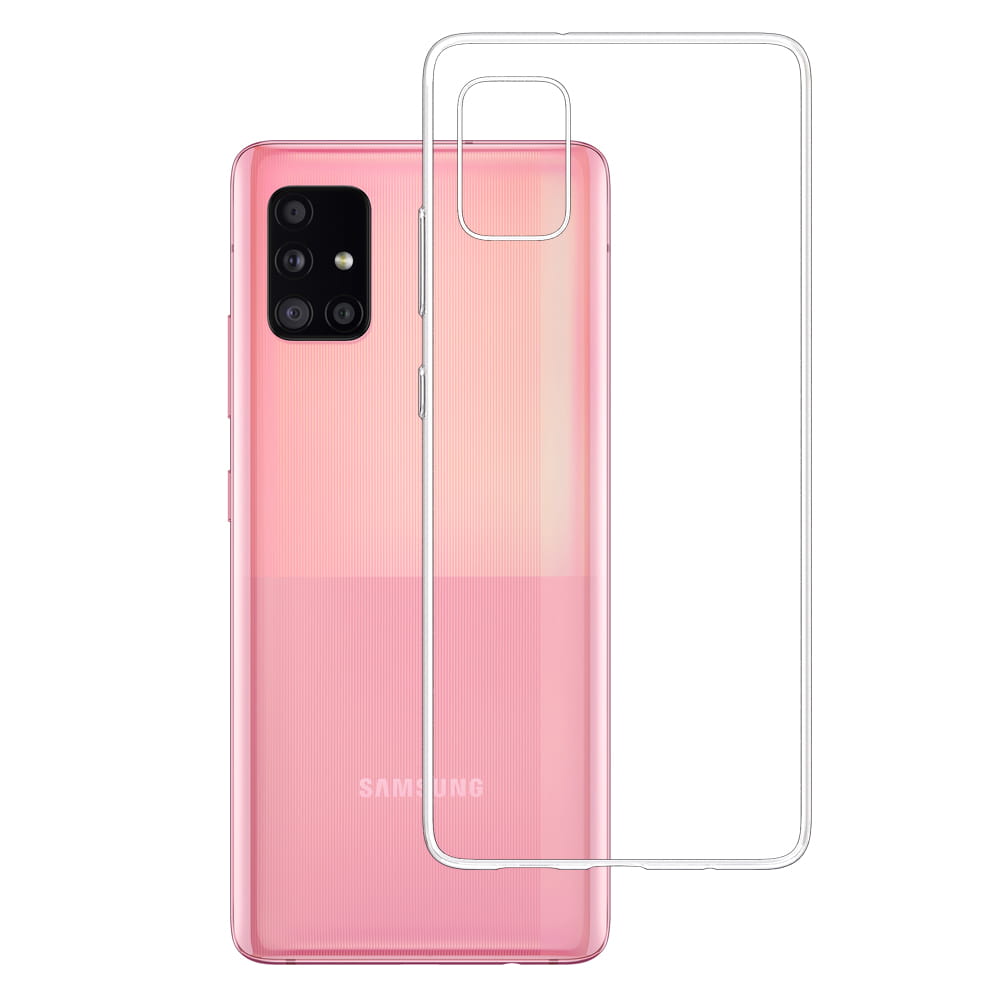 Husa 3mk, Compatibil cu Galaxy A51 5G, Transparent