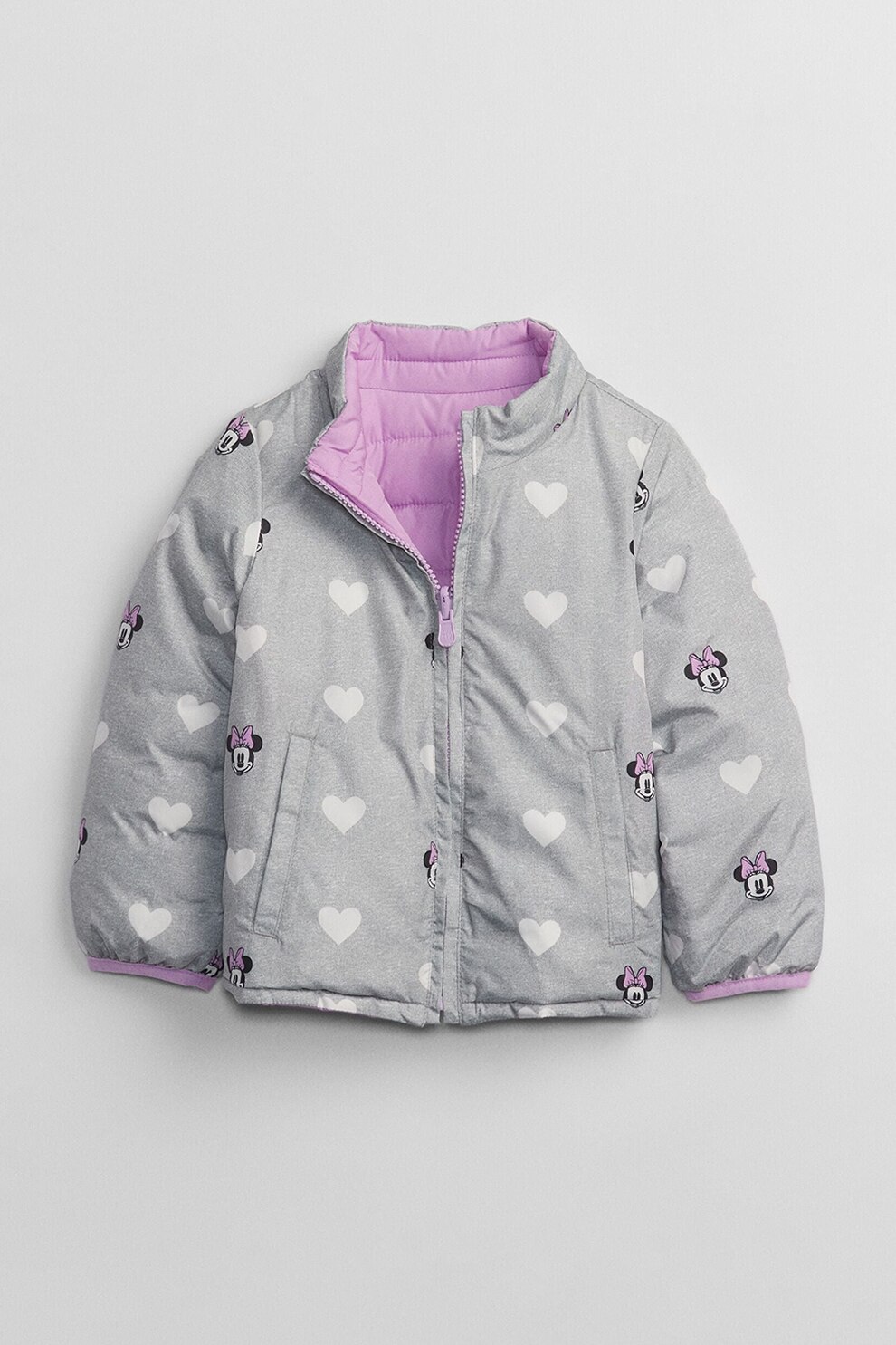 GAP, Geaca reversibila, Gri/Lila