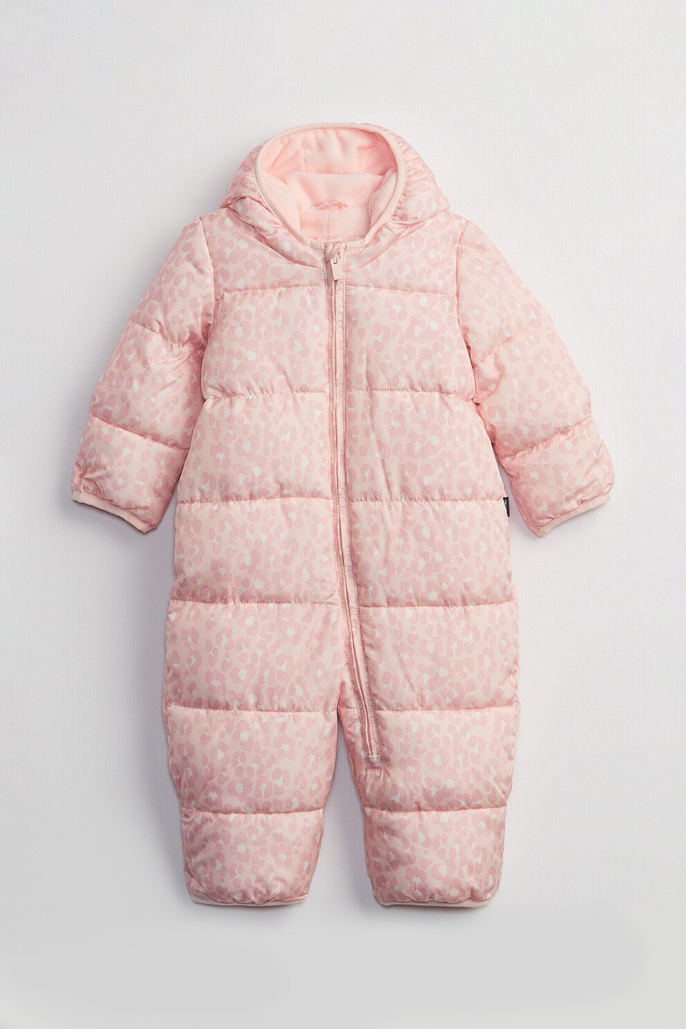 GAP, Salopeta cu vatelina si animal print, Roz pal
