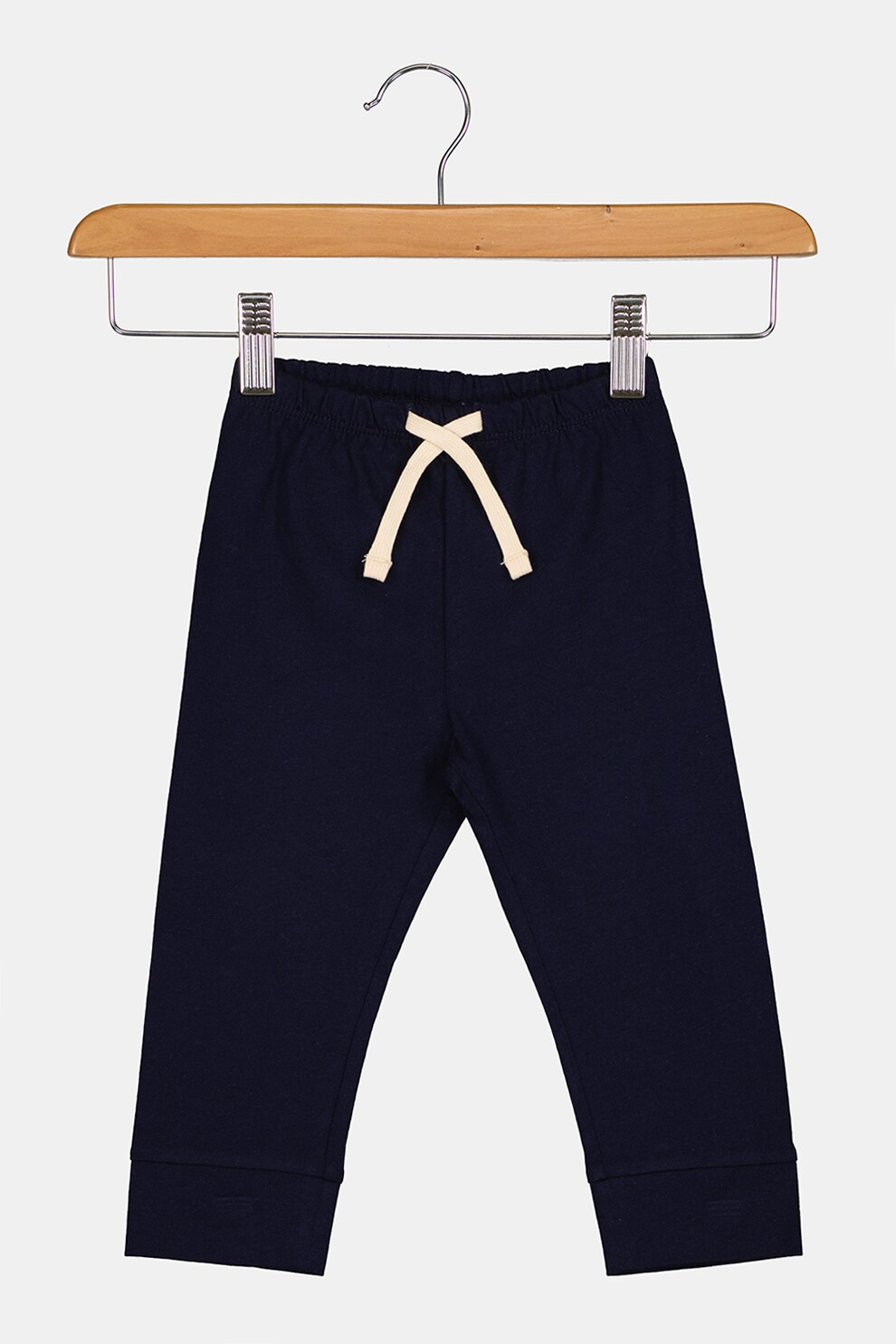 GAP, Pantaloni sport de bumbac organic cu talie ajustabila, Bleumarin