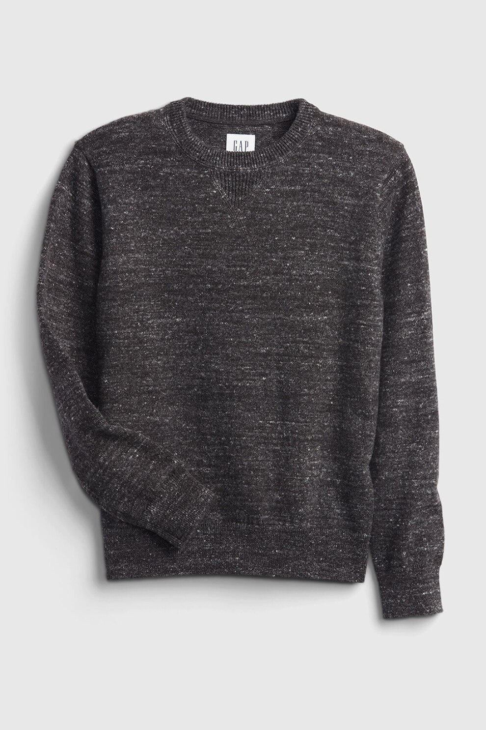 GAP, Pulover cu decolteu la baza gatului, Negru