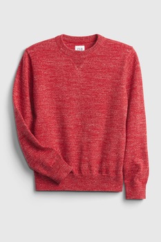 GAP, Pulover cu decolteu la baza gatului, Rosu GAP, Pulover cu decolteu la baza gatului, Rosu