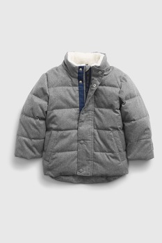 GAP, Geaca cu vatelina si gluga detasabila, Gri GAP, Geaca cu vatelina si gluga detasabila, Gri
