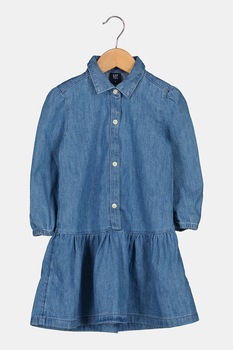 GAP, Rochie-camasa de denim, Albastru inchis GAP, Rochie-camasa de denim, Albastru inchis