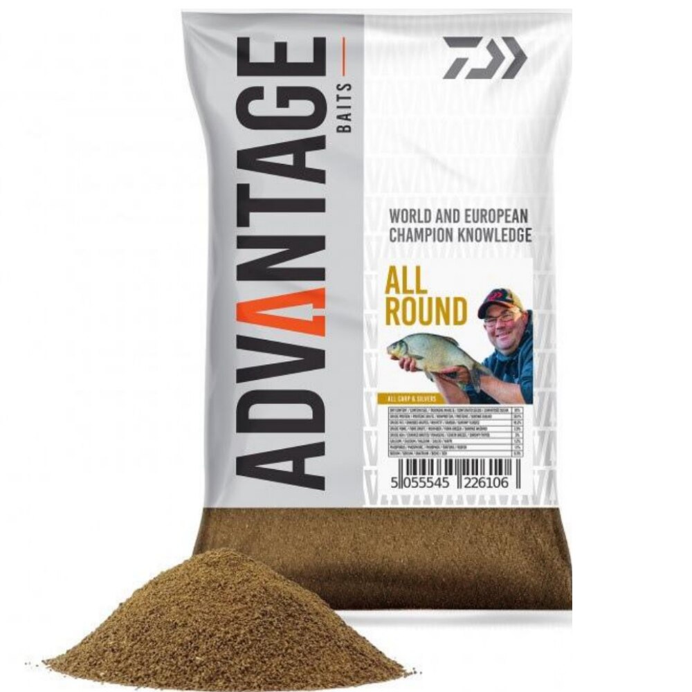 DAIWA Advantage Baits Groundbait Big Carp Mix 1 kg, Angelladen für Profis - KL Angelsport DAIWA Advantage Baits Groundbait Big Carp Mix 1 kg, Angelladen für Profis - KL Angelsport