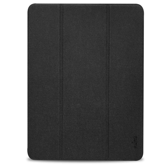 Husa tableta PURO Zeta Pro pentru iPad 7 (2019) / 8 (2020), TPU/PU, Negru