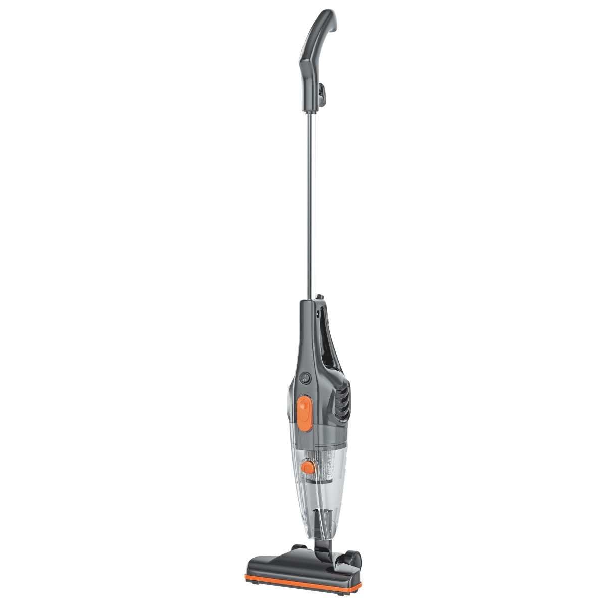 Aspirator vertical 2in1 AYCO HAVC-230, 600W, 500 ml, Filtru HEPA, Ciclon, Negru/portocaliu
