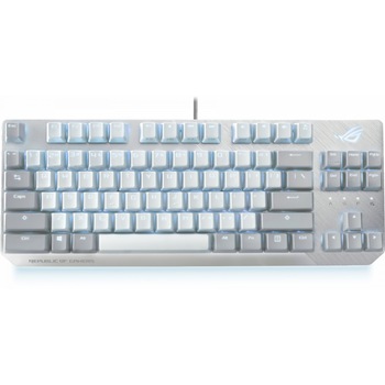 Tastatura Mecanica Gaming ASUS ROG Strix Scope NX TKL Moonlight White Tastatura Mecanica Gaming ASUS ROG Strix Scope NX TKL Moonlight White