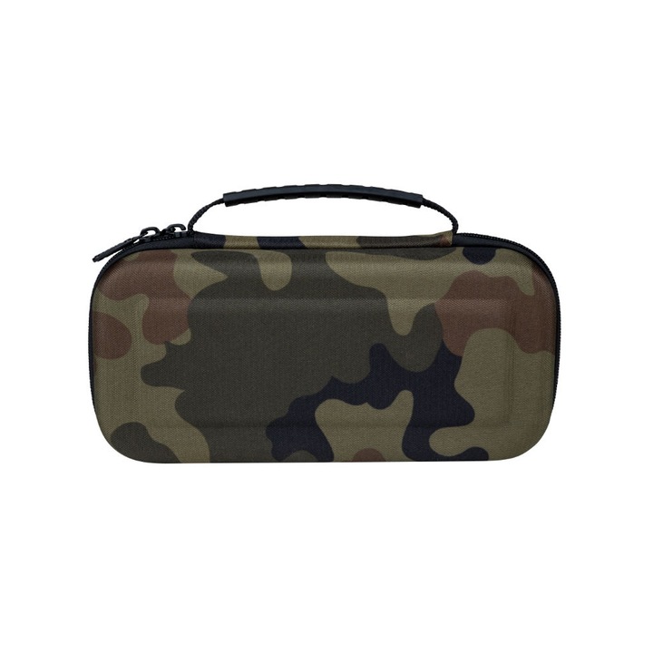 Geanta pentru consola gaming Nacon BigBen Nintendo Switch Pouch, Camo