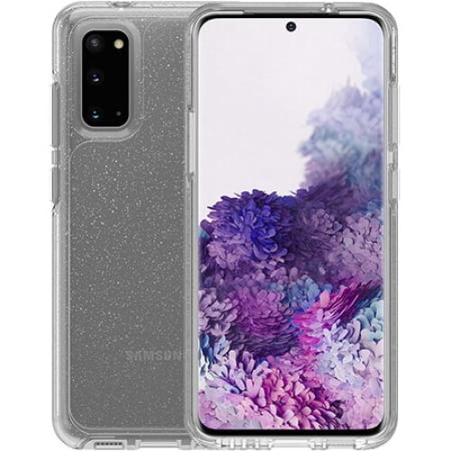 Husa OtterBox Symmetry Clear Series pentru Samsung Galaxy S20, Policarbonat/Cauciuc, Transparent