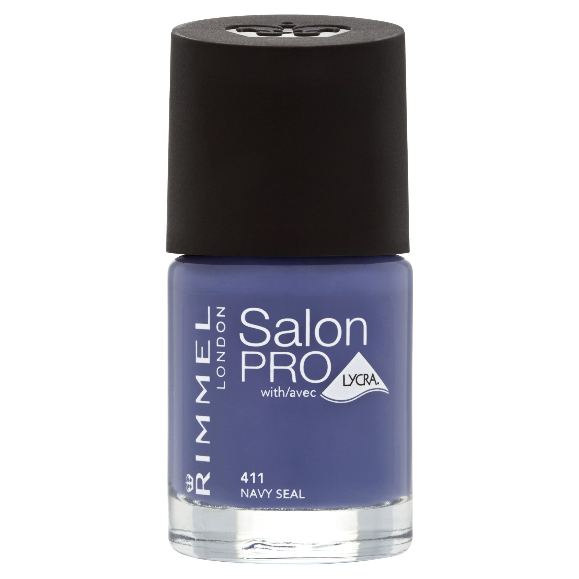 Lac de unghii Rimmel London Salon 411 Navy,12 ml