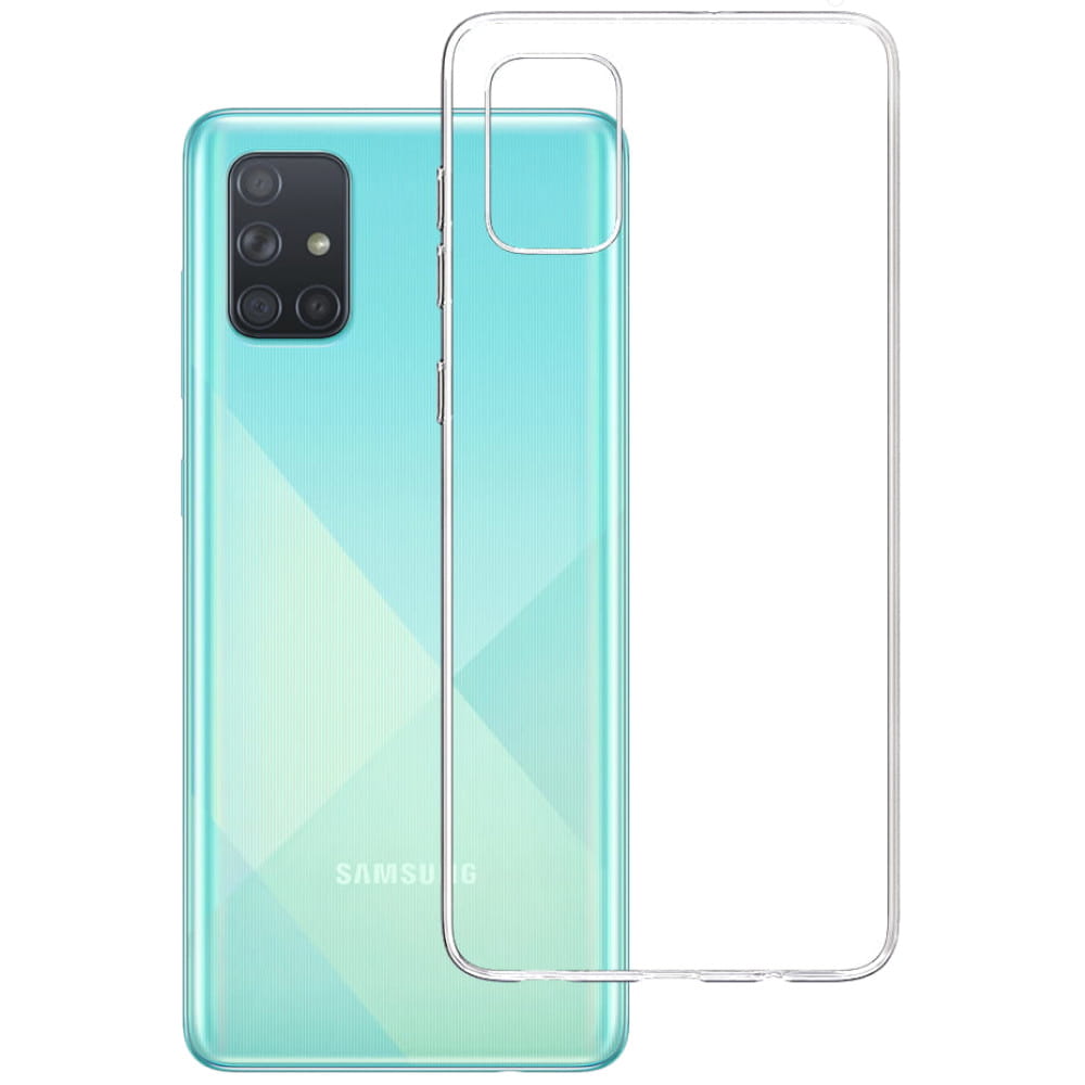 Husa 3MK Clear Case pentru Samsung Galaxy A71, TPU, Transparent