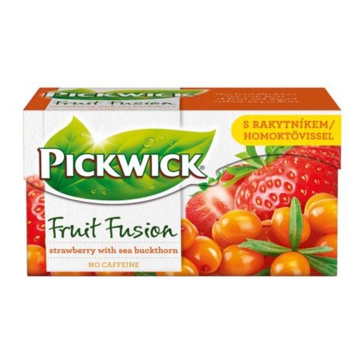 Pickwick Fruit Fusion Eper-Homoktövis, 20x1.75g