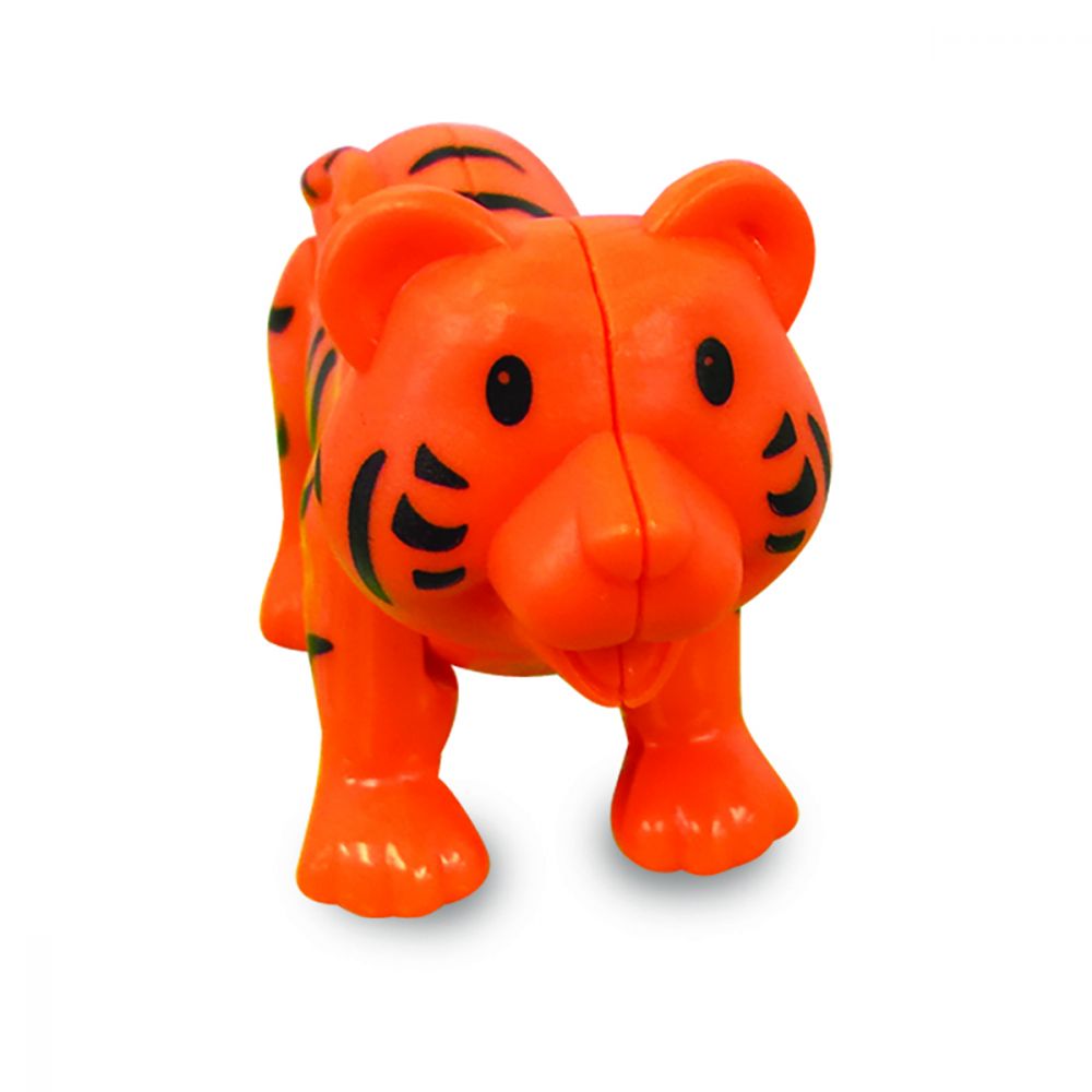 Jucarie bebelusi articulata Safari Kingdom Kiddieland, Tigru