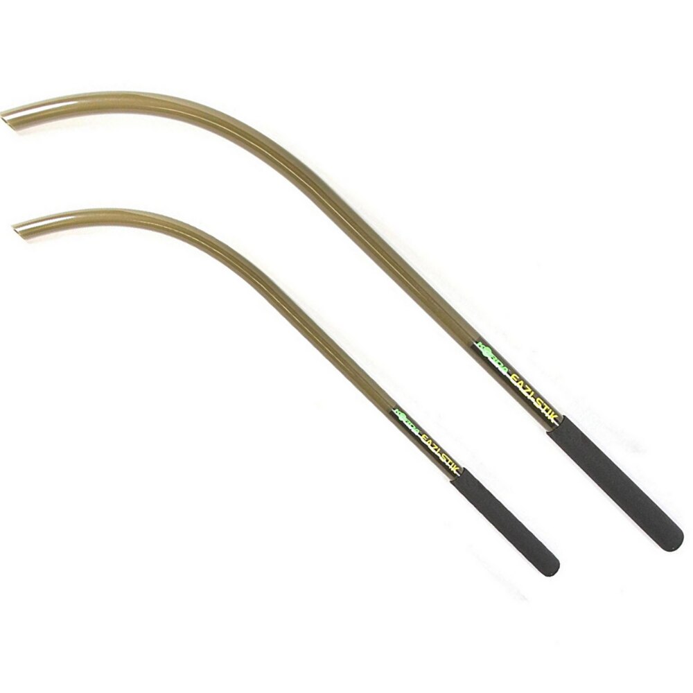 Set 2 tije pentru pescuit, plastic, galben, KORDA Carp Fishing EAZI-STICK Boilie