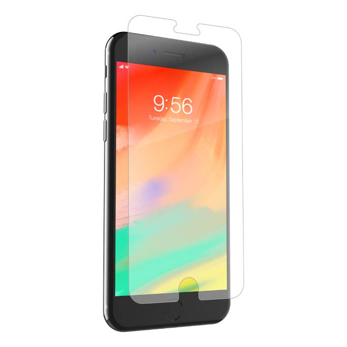Folie de protectie Zagg Invisible Shield Glass HD pentru iPhone 6 Plus/ 6s Plus, Sticla securizata, Transparent
