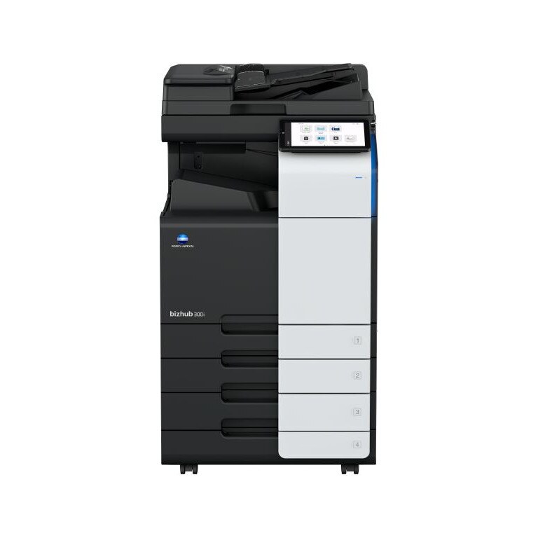 Multifunctional Konica Minolta Bizhub 300i, A3 + Alimentator Documente RADF + Stand Mobil + Toner + Instalare Gratuita
