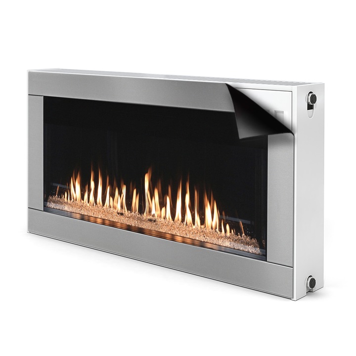 Magnet incalzitor, Semineu modern, Maro, 110x60