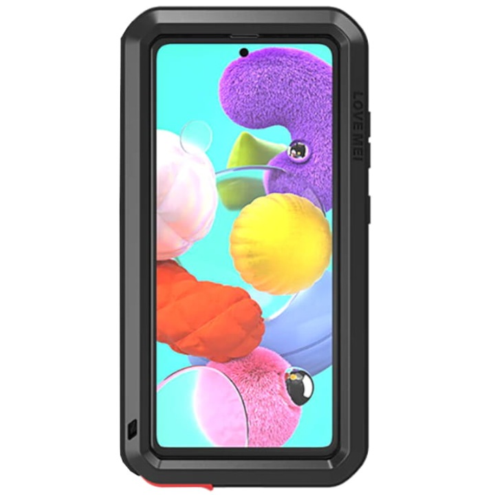 Case Love Mei Samsung Galaxy A51 Love Mei Samsung A51 Metal Body