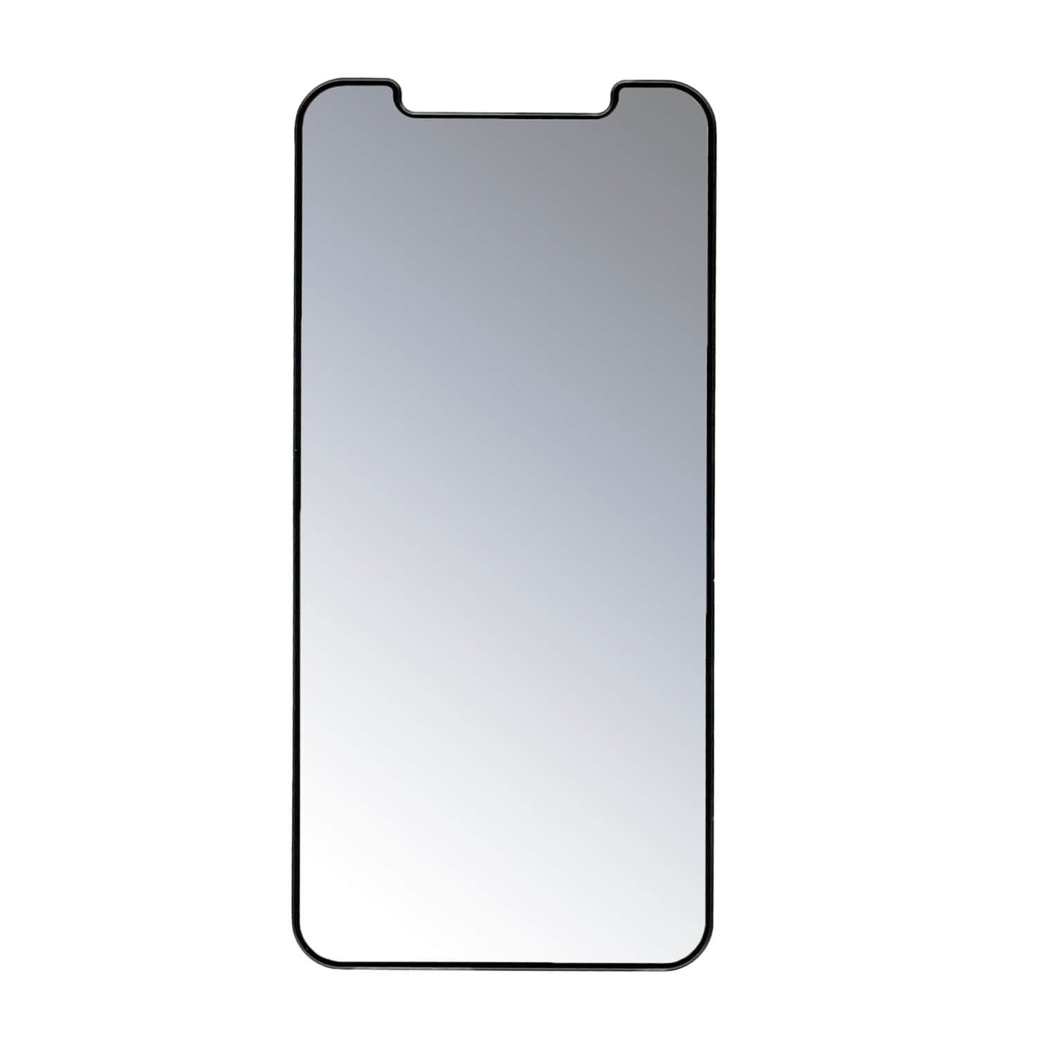 Protector de ecran Hybrid Matte pentru iPhone 12 Pro Max, 4smarts Hybrid Glass Endurance Anti-Glare Protector, Negru-transparent