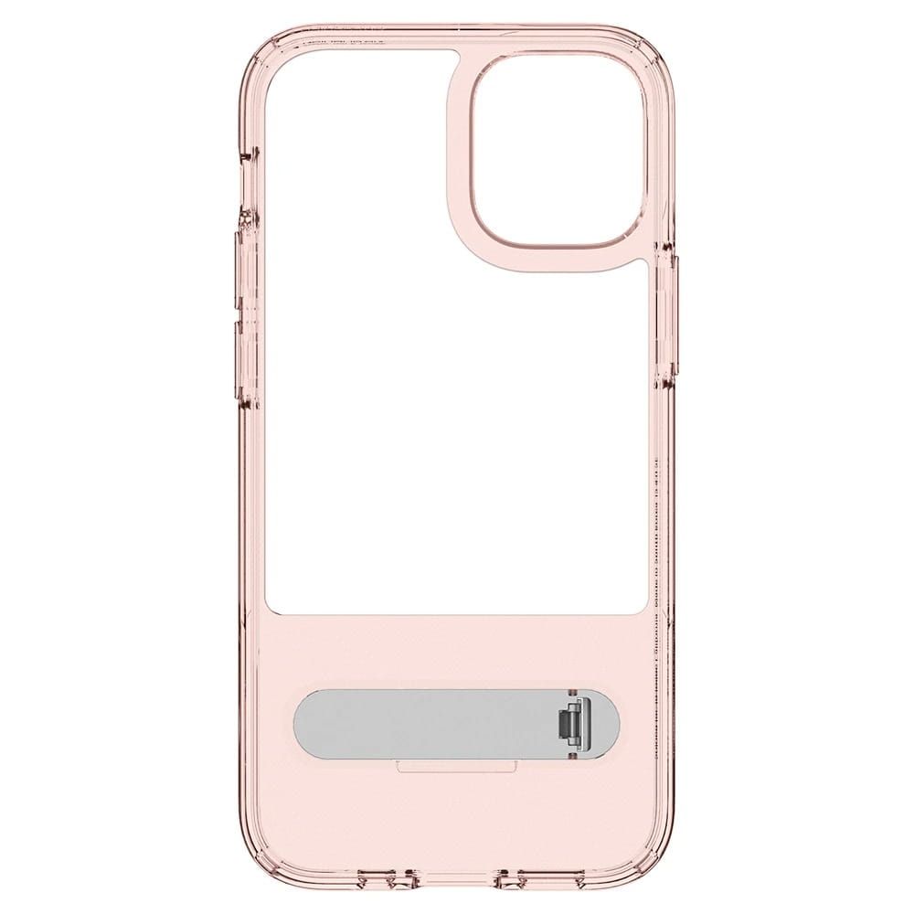 Husa Spigen Slim Armor Essential S, Compatibil cu iPhone 12 Mini, Roz