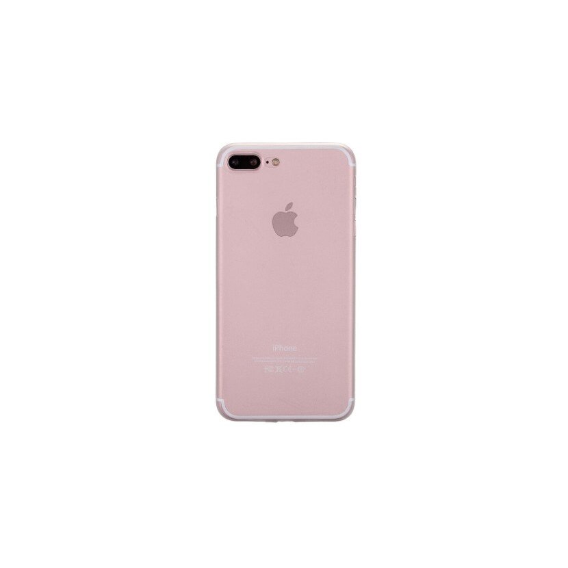 Husa pentru iPhone 7 Plus, bumper, Alb/Transparent