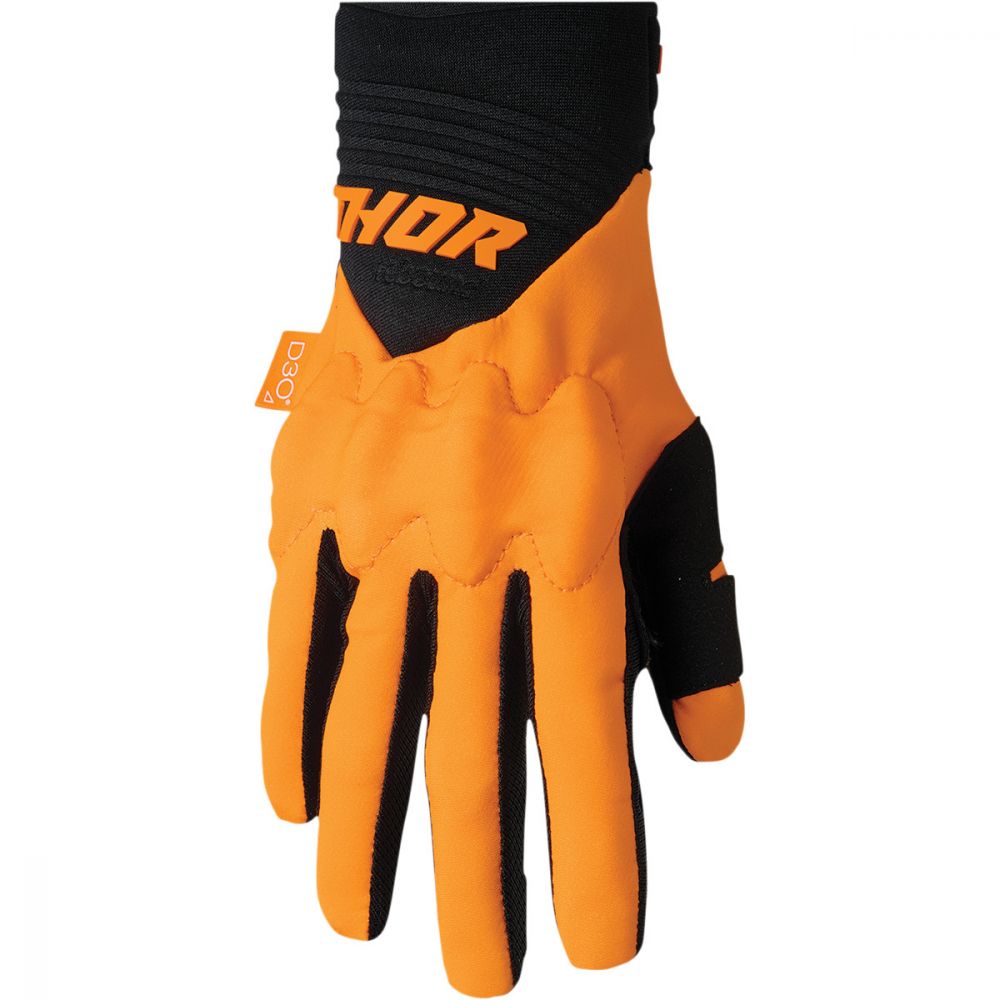 Manusi atv/cross Thor Rebound, culoare portocaliu/negru, marime L